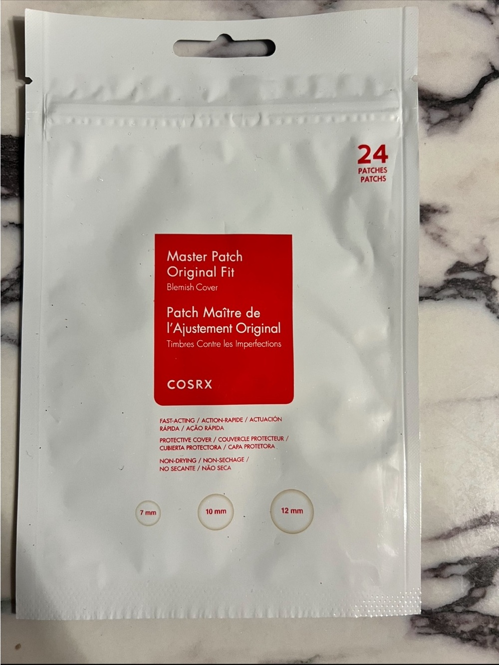 COSrx Resealable Skincare Patch Pouch